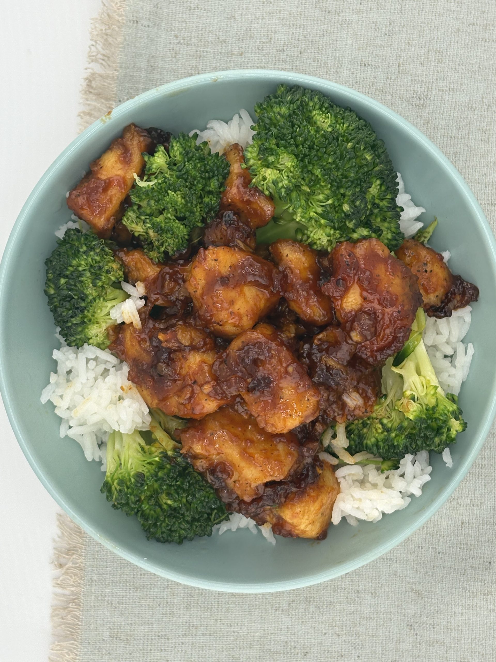 Honey Gochujang Chicken with Broccoli